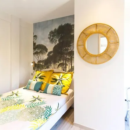 Апартаменты L36 Sea View Terrace 10min Walking To Sea/parking & Ac Ницца